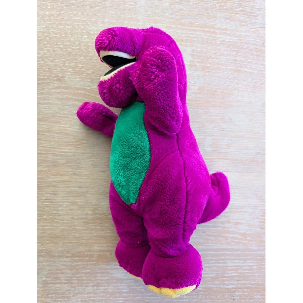 90s Vintage Original Barney Stuffed Plush Lyons Backyard Gang Dinosaur T-Rex Toy
